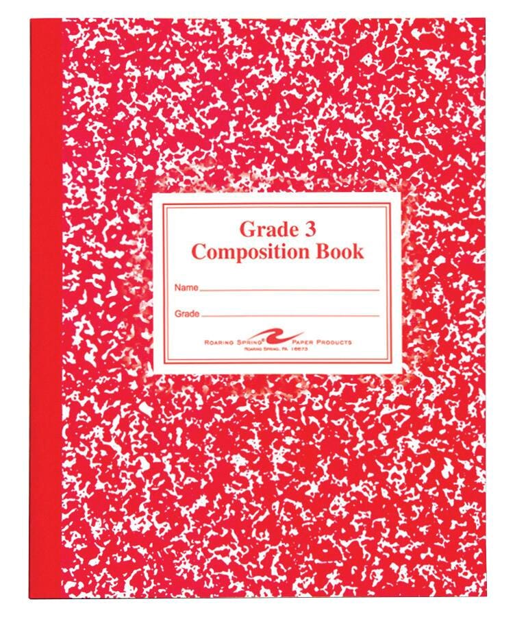 Composition Books, Composition Notebooks, Item Number 044588